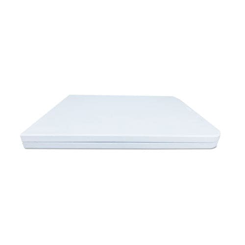 Alera Fold-in-half Resin Folding Table Rectangular 72w X 29.63d X 29.25h White - Furniture - Alera®