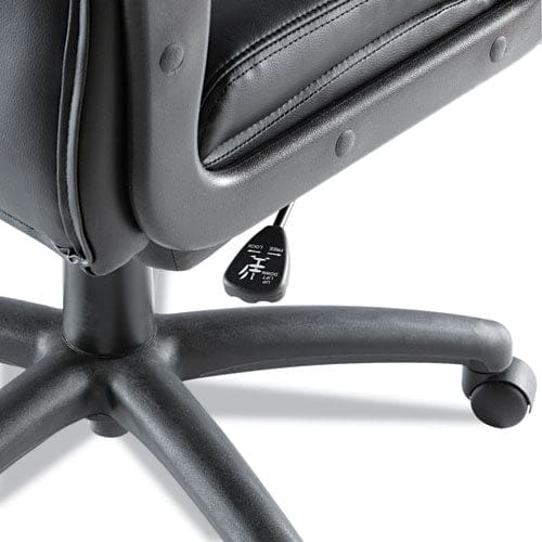 Alera Alera Fraze Series Executive High-back Swivel/tilt Bonded Leather Chair Supports 275 Lb 17.71 To 21.65 Seat Height Black - Furniture -