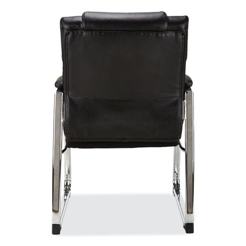 Alera Alera Hildred Series Guest Chair 25 X 28.94 X 37.8 Black Seat Black Back Chrome Base - Furniture - Alera®