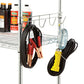 Alera Hook Bars For Wire Shelving Four Hooks 18 Deep Silver 2 Bars/pack - Furniture - Alera®