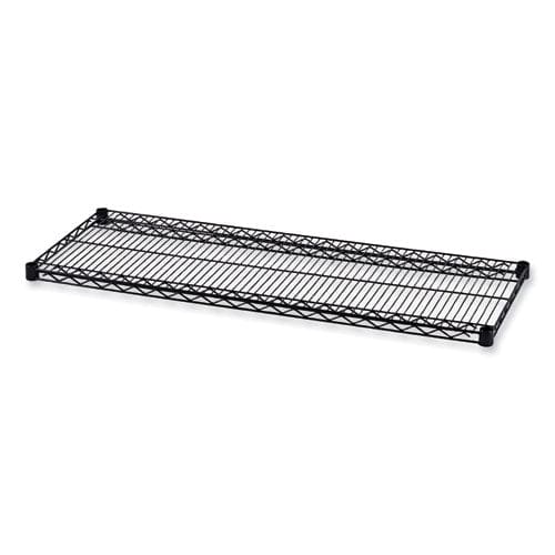 Alera Industrial Wire Shelving Extra Wire Shelves 48w X 18d Black 2 Shelves/carton - Furniture - Alera®