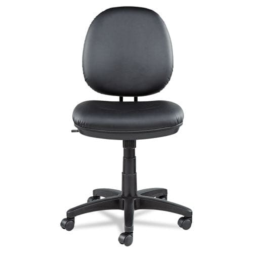 Alera Alera Interval Series Swivel/tilt Task Chair Bonded Leather Seat/back Up To 275 Lb 18.11 To 23.22 Seat Height Black - Furniture -