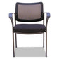 Alera Alera Iv Series Mesh-back Fabric-seat Guest Chairs 25.19 X 23.62 X 32.28 Black Seat Black Back Black Base 2/carton - Furniture -