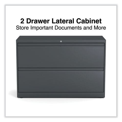 Alera Lateral File 2 Legal/letter-size File Drawers Charcoal 42 X 18.63 X 28 - Furniture - Alera®
