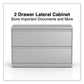 Alera Lateral File 2 Legal/letter-size File Drawers Light Gray 42 X 18.63 X 28 - Furniture - Alera®