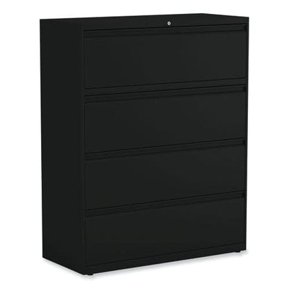 Alera Lateral File 4 Legal/letter-size File Drawers Black 42 X 18.63 X 52.5 - Furniture - Alera®