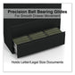 Alera Lateral File 5 Legal/letter/a4/a5-size File Drawers Black 42 X 18.63 X 67.63 - Furniture - Alera®