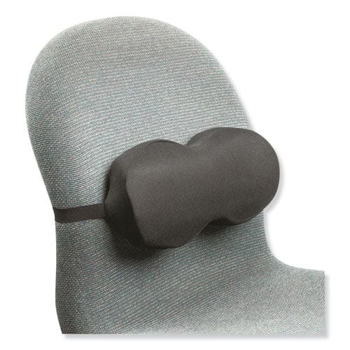 Alera Lumbar Support Memory Foam Backrest 13.5 X 3.46 X 6.34 Black - Furniture - Alera®