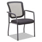 Alera Alera Mesh Guest Stacking Chair 26 X 25.6 X 36.2 Black Seat Black Back Black Base - Furniture - Alera®