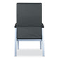 Alera Alera Metalounge Series High-back Guest Chair 24.6 X 26.96 X 42.91 Black Seat Black Back Silver Base - Furniture - Alera®