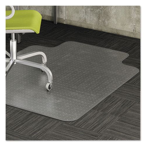 Alera Moderate Use Studded Chair Mat For Low Pile Carpet 36 X 48 Lipped Clear - Furniture - Alera®