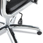 Alera Alera Neratoli High-back Slim Profile Chair Faux Leather 275 Lb Cap 17.32 To 21.25 Seat Height Black Seat/back Chrome - Furniture -