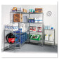 Alera Nsf Certified Industrial Four-shelf Wire Shelving Kit 48w X 24d X 72h Silver - Office - Alera®