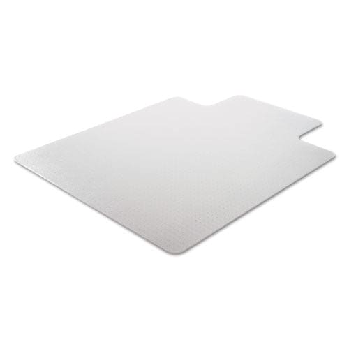 Alera Occasional Use Studded Chair Mat For Flat Pile Carpet 36 X 48 Lipped Clear - Furniture - Alera®