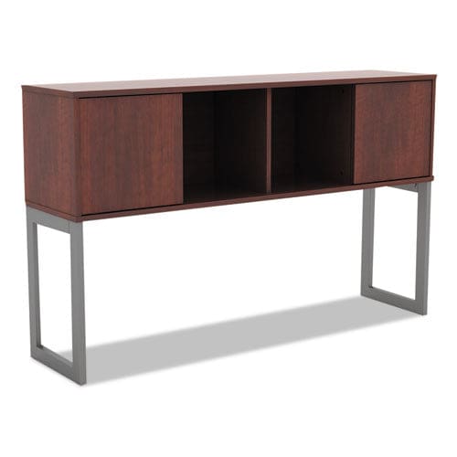Alera Alera Open Office Desk Series Hutch 59w X 15d X 36.38h Medium Cherry - Furniture - Alera®