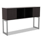 Alera Alera Open Office Desk Series Hutch 59w X 15d X 36.38h Modern Walnut - Furniture - Alera®