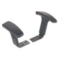 Alera Optional Height-adjustable T-arms For Alera Essentia And Interval Series Chairs Black 2/set - Furniture - Alera®