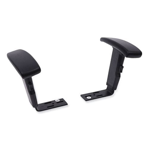 Alera Optional Height-adjustable T-arms For Alera Essentia And Interval Series Chairs Black 2/set - Furniture - Alera®