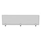 Alera Polycarbonate Privacy Panel 65w X 0.5d X 18h Silver/clear - Furniture - Alera®