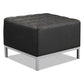 Alera Alera Qub Series Ottoman 26.38w X 21.5d X 17.5h Black - Furniture - Alera®