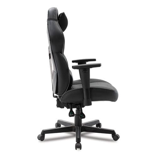Alera Racing Style Ergonomic Gaming Chair Supports 275 Lb 15.91 To 19.8 Seat Height Black/gray Trim Seat/back Black/gray Base - Furniture -