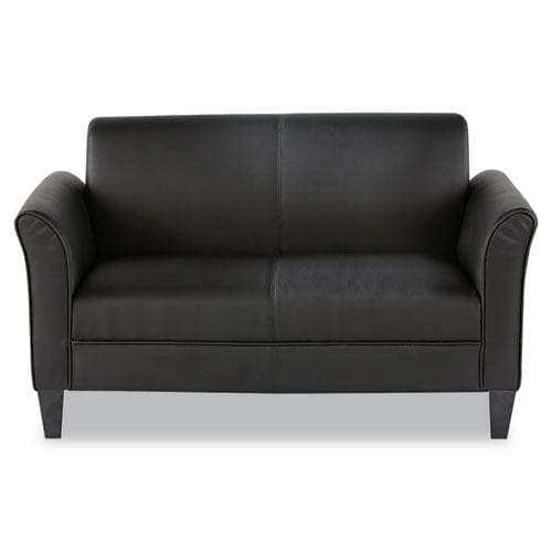 Alera Alera Reception Lounge Furniture Loveseat 55.5w X 31.5d X 33.07h Black - Furniture - Alera®