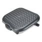 Alera Relaxing Adjustable Footrest 13.75w X 17.75d X 4.5 To 6.75h Black - Furniture - Alera®
