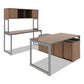 Alera Reversible Laminate Table Top Rectangular 59.38w X 23.63d Espresso/walnut - Furniture - Alera®