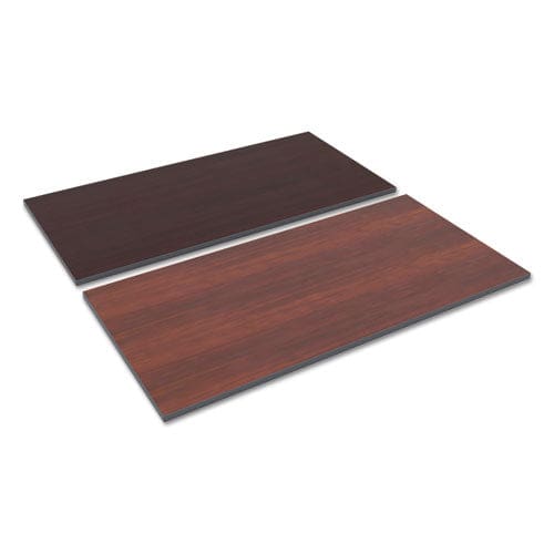 Alera Reversible Laminate Table Top Rectangular 59.38w X 29.5,medium Cherry/mahogany - Furniture - Alera®
