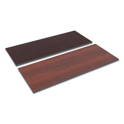 Alera Reversible Laminate Table Top Rectangular 59.5w X 23.63,medium Cherry/mahogany - Furniture - Alera®