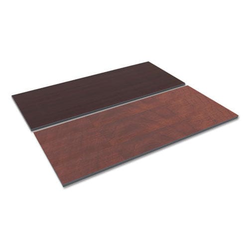 Alera Reversible Laminate Table Top Rectangular 71.5 X 29.5 Medium Cherry/mahogany - Furniture - Alera®