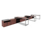 Alera Reversible Laminate Table Top Rectangular 71.5w X 23.63,medium Cherry/mahogany - Furniture - Alera®