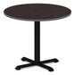Alera Reversible Laminate Table Top Round 35.5 Diameter Espresso/walnut - Furniture - Alera®