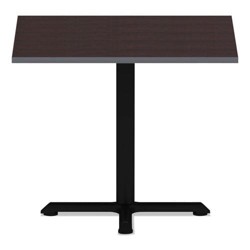 Alera Reversible Laminate Table Top Square 35.38w X 35.38d Espresso/walnut - Furniture - Alera®