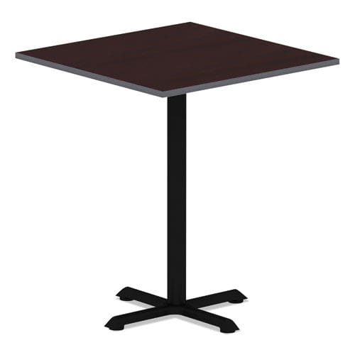 Alera Reversible Laminate Table Top Square 35.38w X 35.38d Medium Cherry/mahogany - Furniture - Alera®