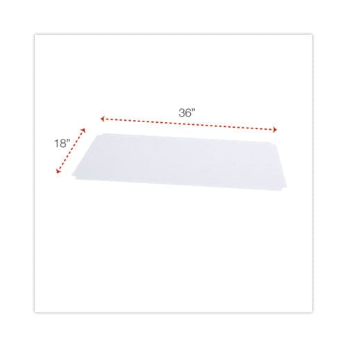 Alera Shelf Liners For Wire Shelving Clear Plastic 36w X 18d 4/pack - Furniture - Alera®