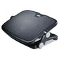 Alera Soft Cushioned Ergonomic Footrest 14w X 19.63d X 3.75 To 7.5h Black - Furniture - Alera®