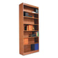 Alera Square Corner Wood Veneer Bookcase Three-shelf 35.63w X 11.81d X 35.91h Mahogany - Furniture - Alera®