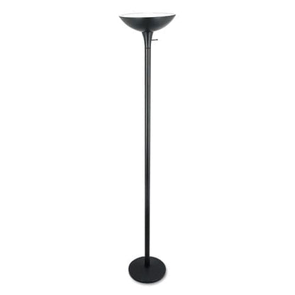 Alera Torchier Floor Lamp 12.5w X 12.5d X 72h Matte Black - Furniture - Alera®