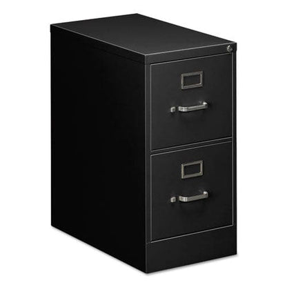 Alera Two-drawer Economy Vertical File 2 Letter-size File Drawers Black 15 X 25 X 28.38 - Furniture - Alera®