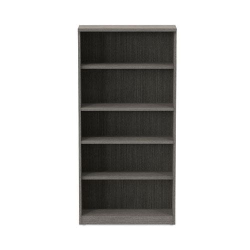 Alera Alera Valencia Series Bookcase Five-shelf 31.75w X 14d X 64.75h Gray - Furniture - Alera®