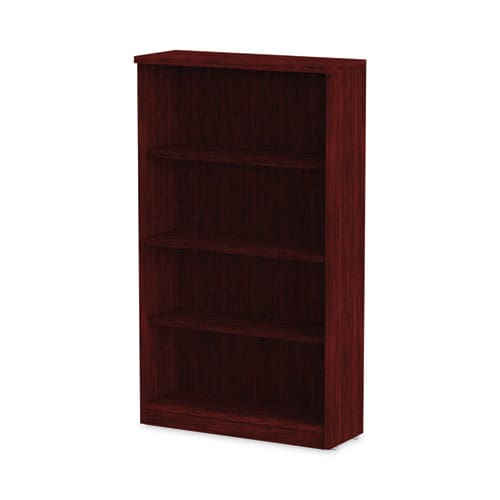 Alera Alera Valencia Series Bookcase Four-shelf 31.75w X 14d X 54.88h Mahogany - Furniture - Alera®