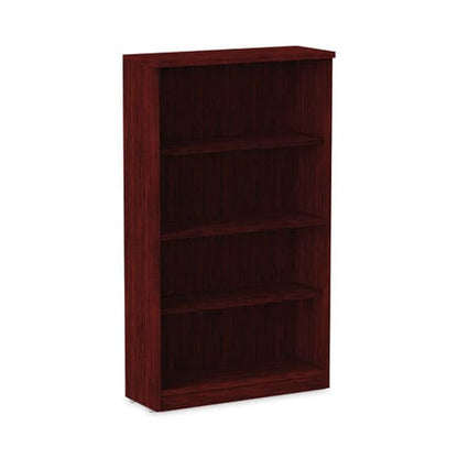 Alera Alera Valencia Series Bookcase Four-shelf 31.75w X 14d X 54.88h Mahogany - Furniture - Alera®