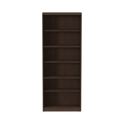 Alera Alera Valencia Series Bookcase Six-shelf 31.75w X 14d X 80.25h Espresso - Furniture - Alera®