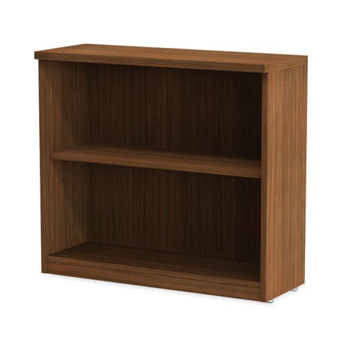 Alera Alera Valencia Series Bookcase,two-shelf 31.75w X 14d X 29.5h Modern Walnut - Furniture - Alera®