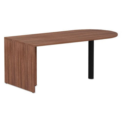 Alera Alera Valencia Series D-top Desk 71 X 29.5 X 29.5 Modern Walnut - Furniture - Alera®