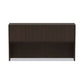 Alera Alera Valencia Series Hutch With Doors 4 Compartments 64.75w X 15d X 35.38h Espresso - Furniture - Alera®