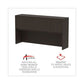 Alera Alera Valencia Series Hutch With Doors 4 Compartments 64.75w X 15d X 35.38h Espresso - Furniture - Alera®