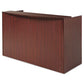 Alera Alera Valencia Series Reception Desk With Transaction Counter 71 X 35.5 X 29.5 To 42.5 Mahogany - Furniture - Alera®