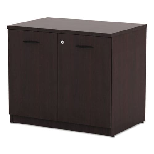 Alera Alera Valencia Series Storage Cabinet 34.13w X 22.78d X 29.5h Mahogany - Furniture - Alera®